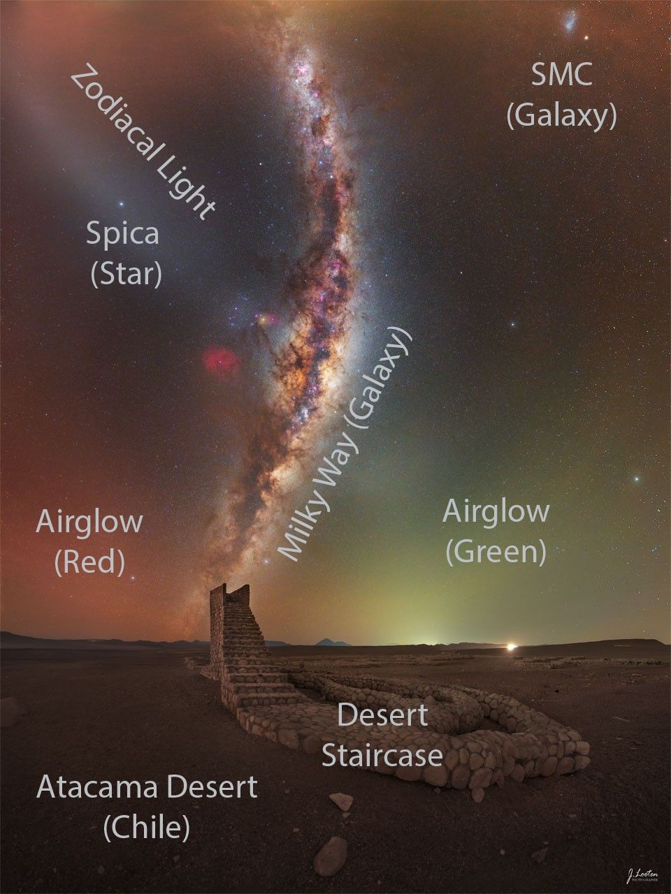 2026년 10월 14일 NASA APOD - 사막의 천국으로 가는 계단