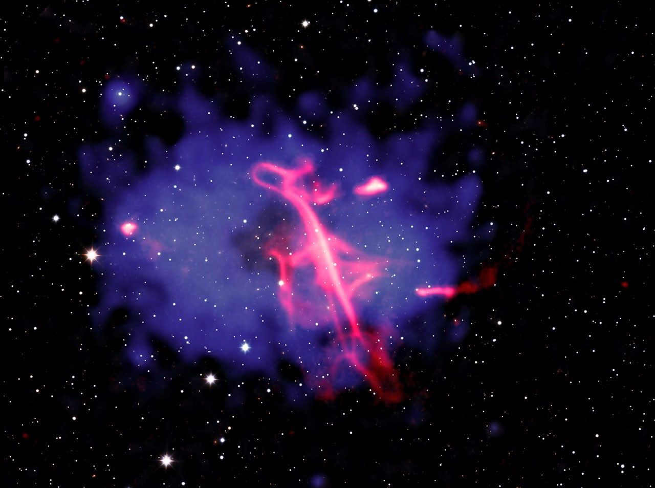 NASA Picture of the Day: Treble Clef: Unusual X-ray Hot Radio Source (Oct 19, 26)