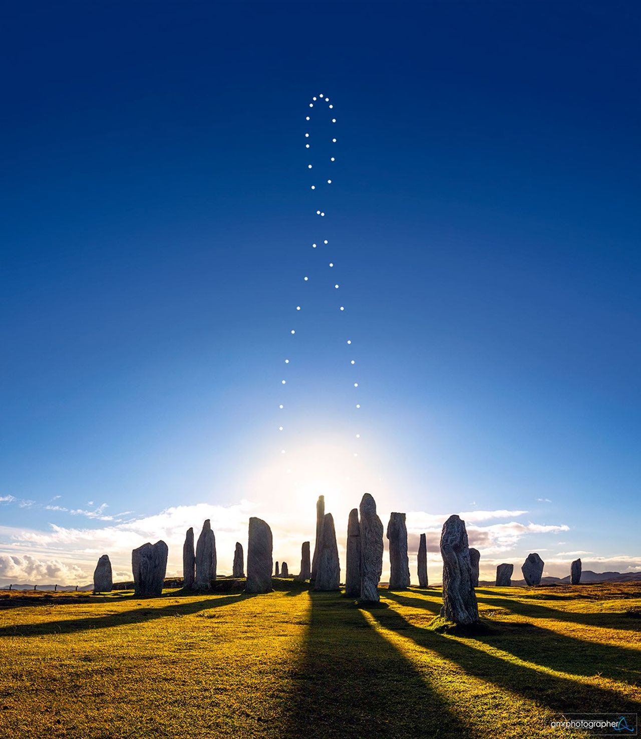 APOD: 2026 September 20 – Analemma over the Callanish Stones