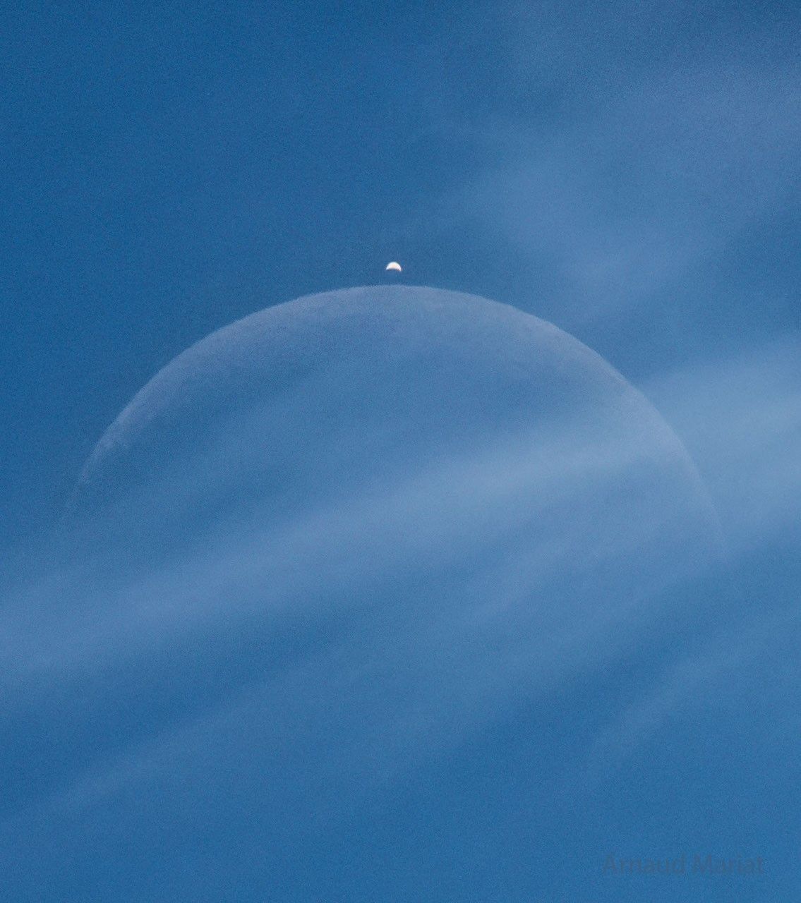 APOD: 2026 September 15 – A Daytime Eclipse: Moon Occults Venus