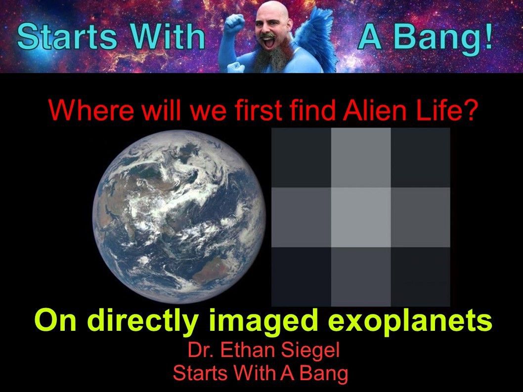 Where will we first find Alien Life?
 On directly imaged exoplanets