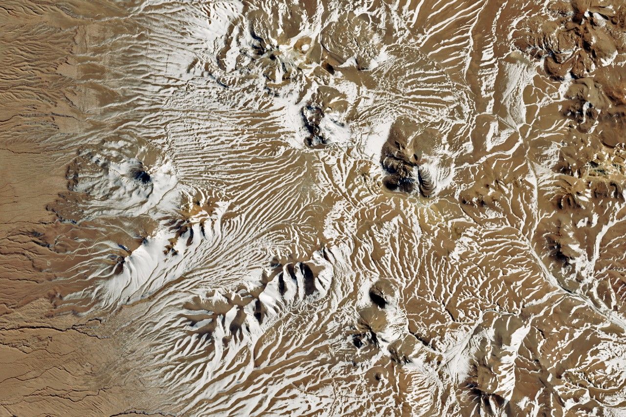 Una rara nevada en el desierto de Atacama - NASA Ciencia