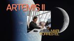 Thumbnail de video con el texto «Artemis II, Mari Forrestel» y una imagen de la Tierra, la Luna y un retrato de la ingeniera de la NASA Mari Forrestel.