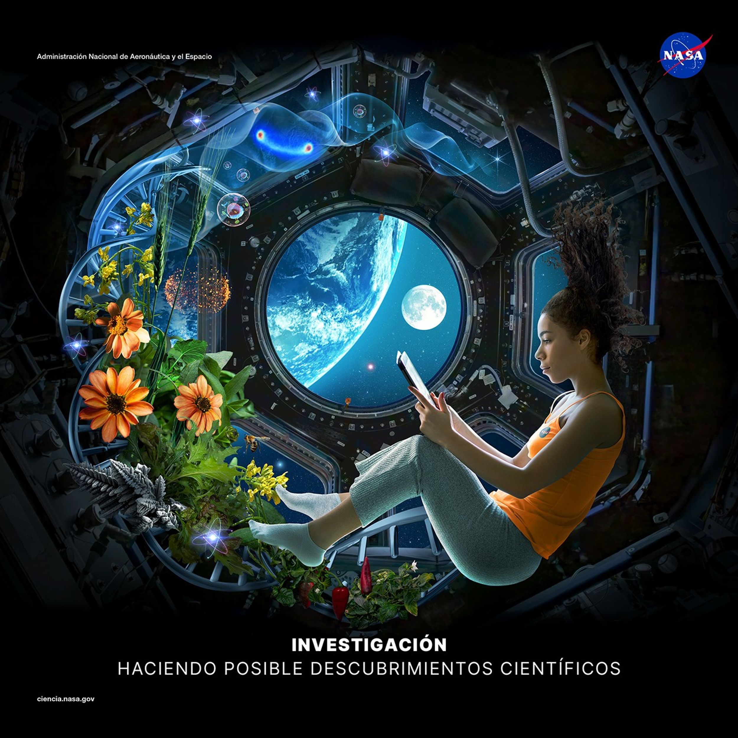 Imagen de la galería multimedia de Ciencia que muestra una versión del póster de la serie Exploradores: Investigación