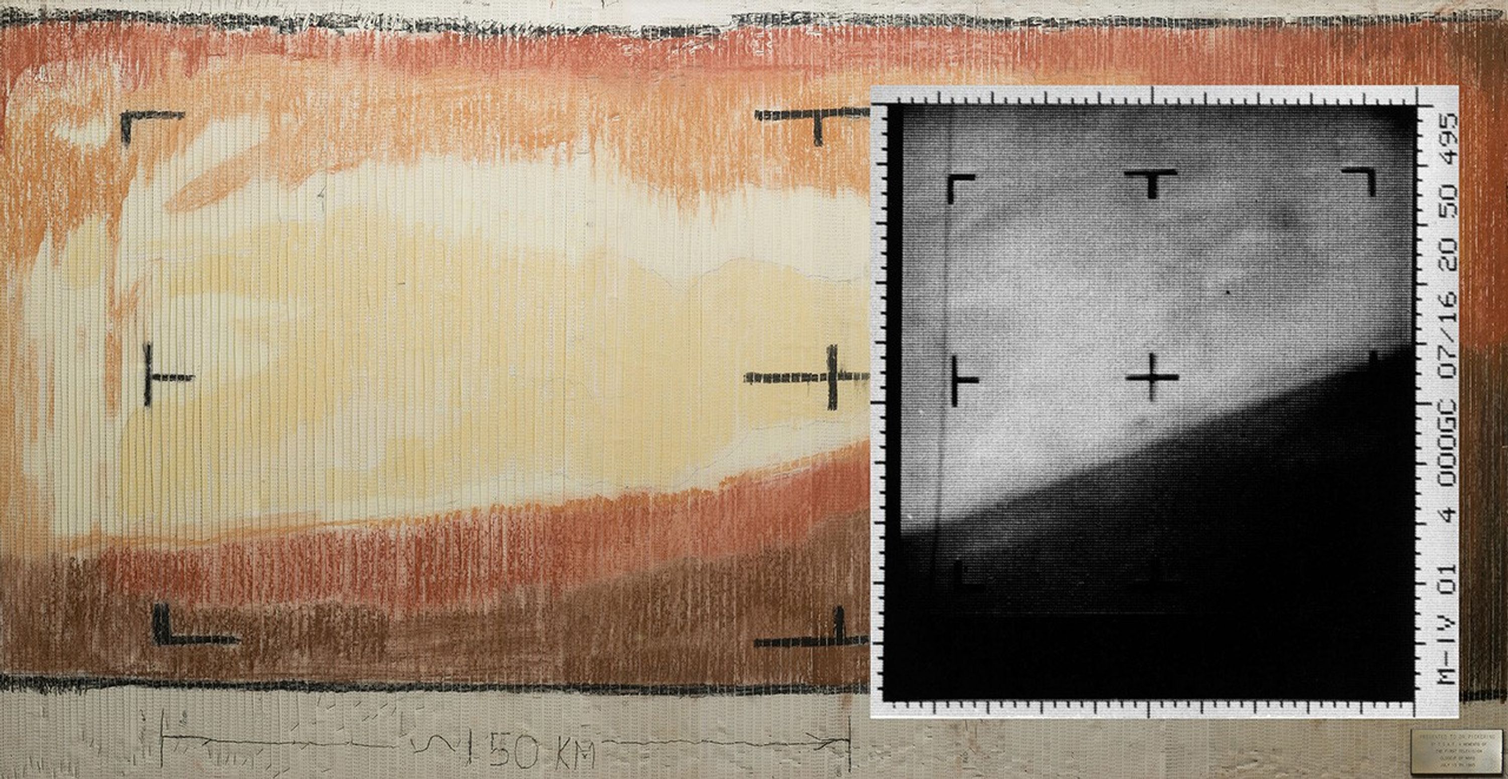La misión Mariner 4 de la NASA tomó la primera imagen en primer plano de Marte el 14 de julio de 1965.