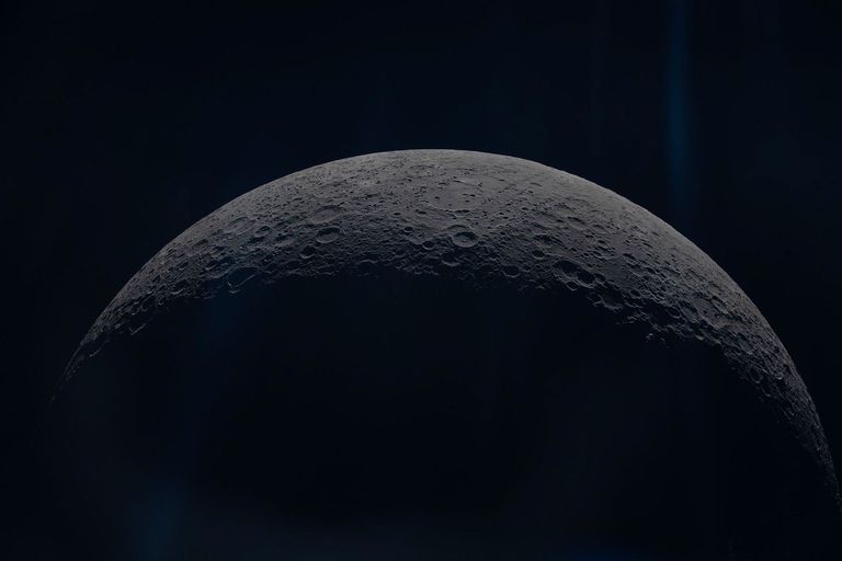 La tripulación de Artemis II captura el limbo curvo de la Luna durante su viaje alrededor del lado lejano de la Luna