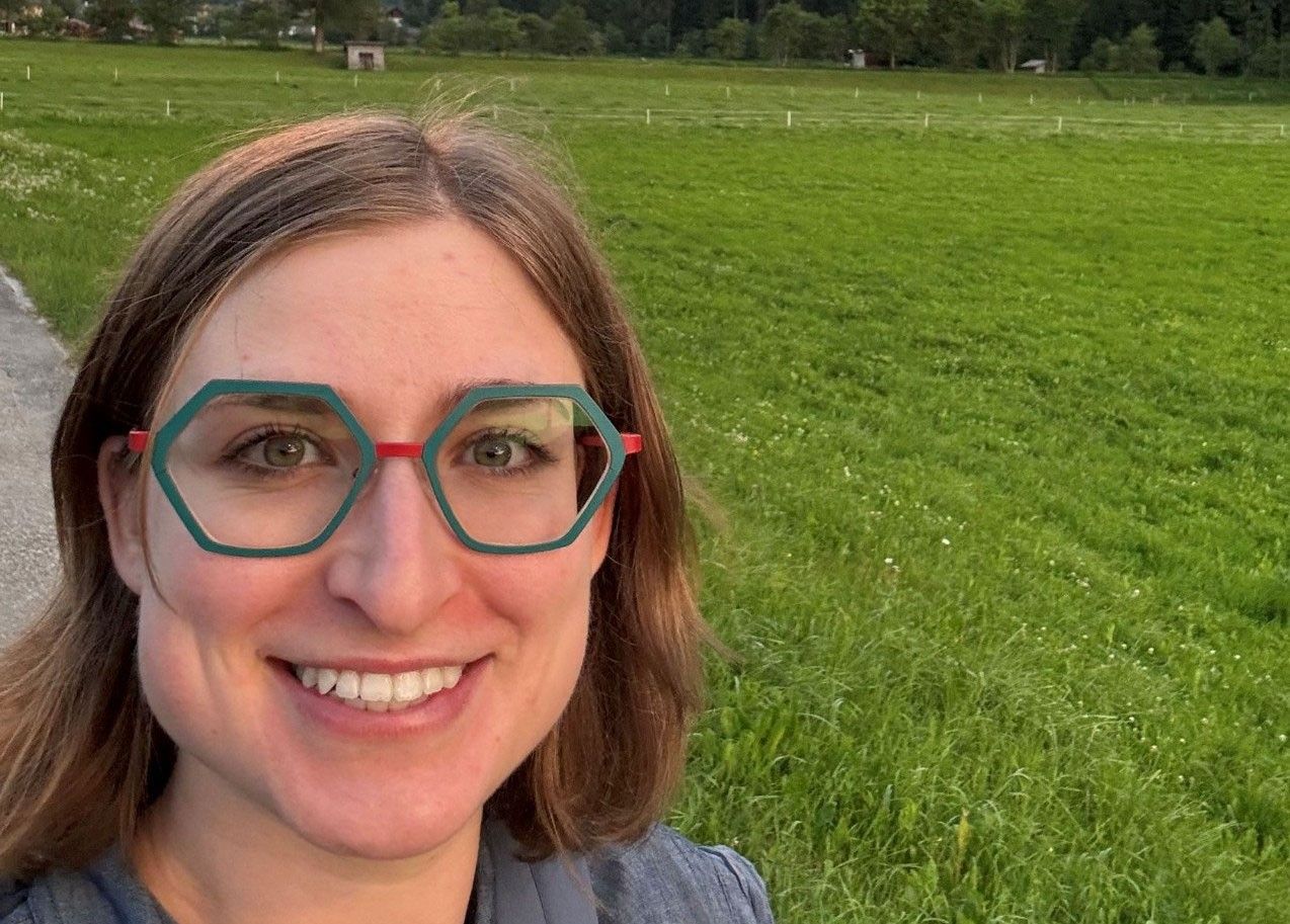 Selfie of Aimee Schechter.