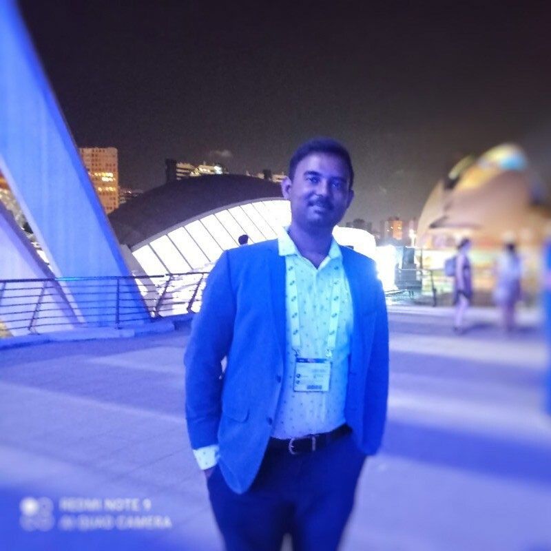 Photo of Bharath C. Nagam.
