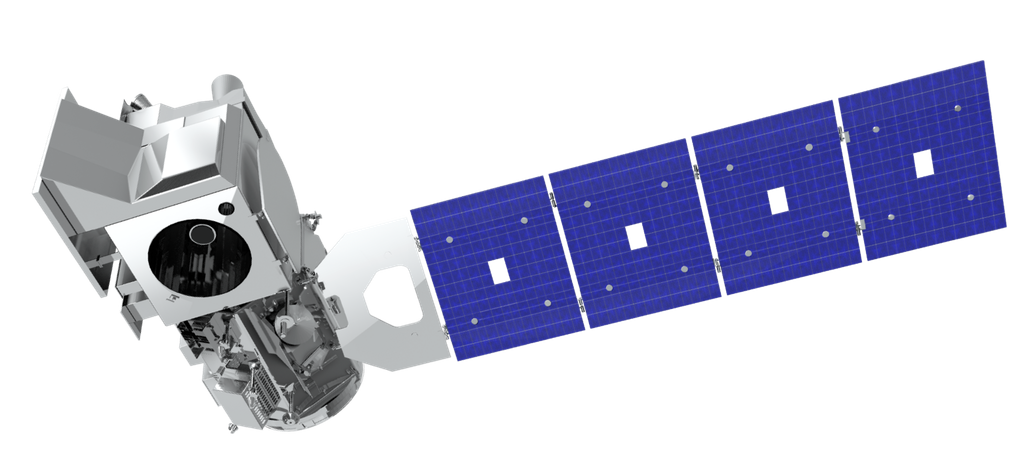 illustration of satellite of ICESAT2