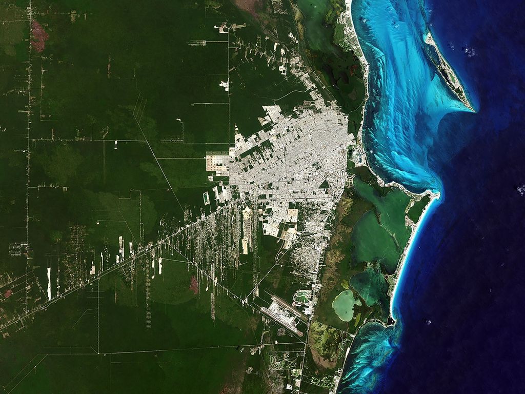 Cancun after