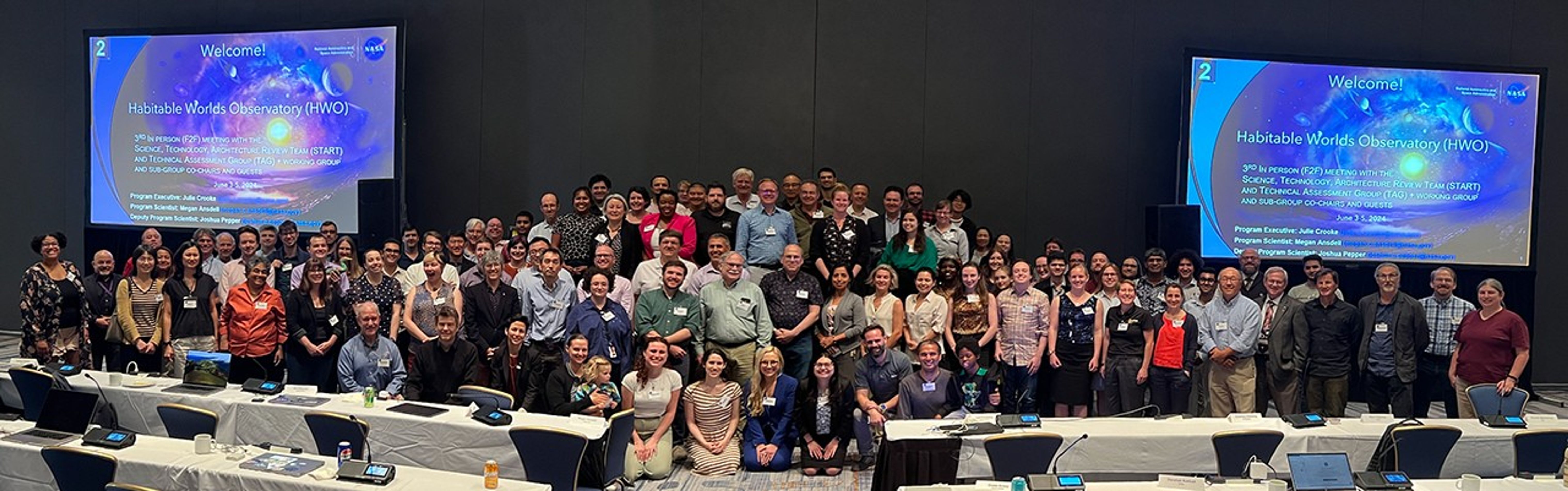 Group photo of the HWO June 2024 START/TAG meeting participants.