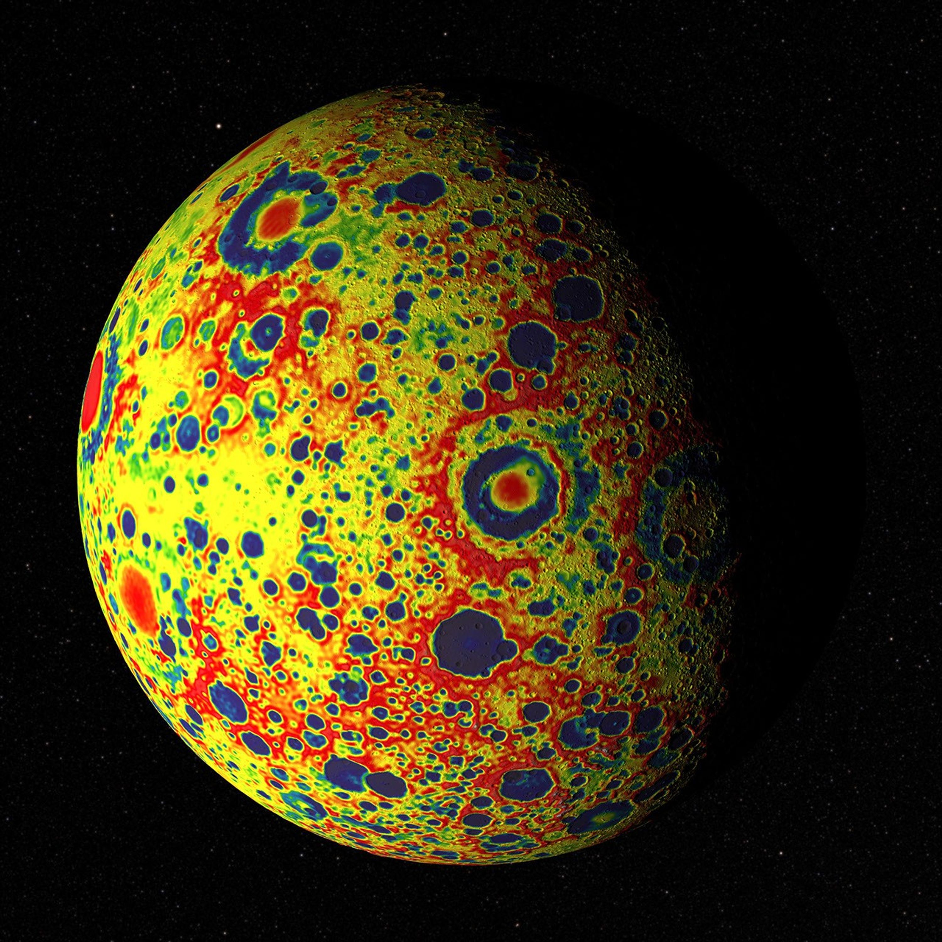 Colour Moon NASA Science - Lunar Discovery and Exploration - Focus Areas - What We ...