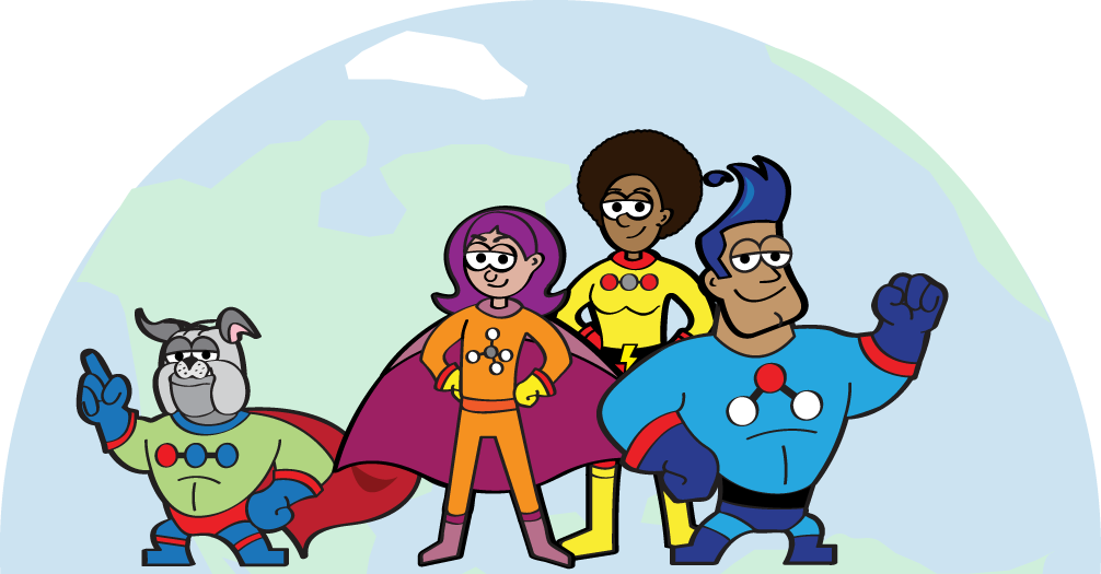 Κινούμενα σχέδια υπερηρώων αερίων του θερμοκηπίου που προκαλούν το φαινόμενο του θερμοκηπίου