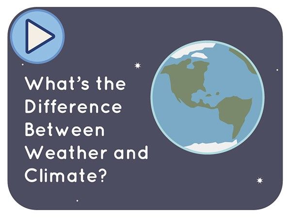 What's the Difference Between Weather and Climate video thumbnail