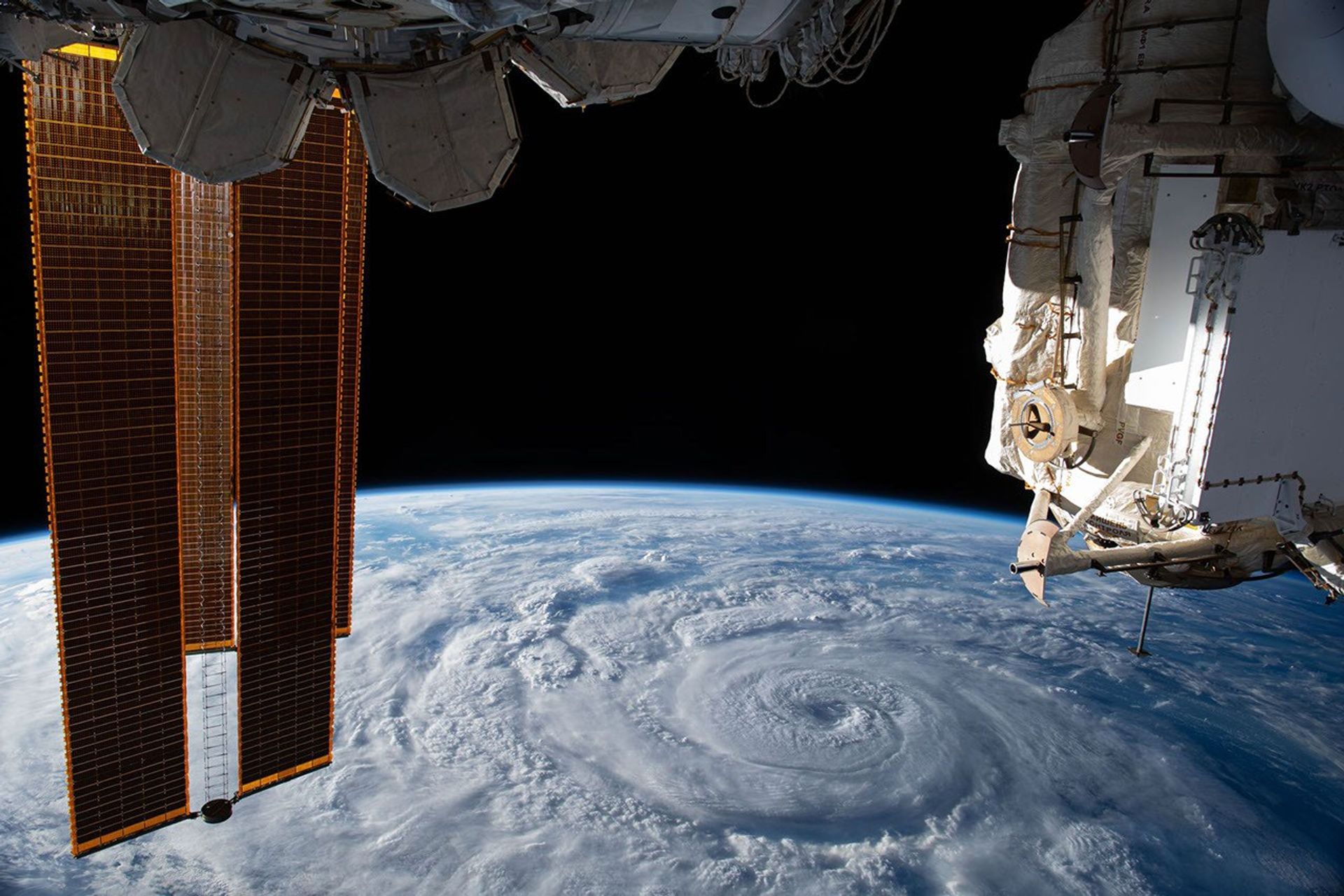 Satellite in Space Collecting Data