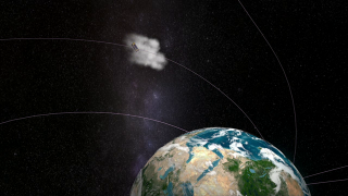 Secondary electrons that are created in the upper atmosphere can escape to high altitudes, where they are guided by the Earth's magnetic field, and can become stably trapped, bouncing between the hemispheres, and populating the Earth's radiation belts.
