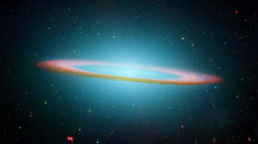 Several sky images from Spitzer and Hubble, illustrating what the Nancy Grace Roman Space Telescope will see, and highlighting infrared wavelengths.Credit: NASA/Spitzer/Hubble