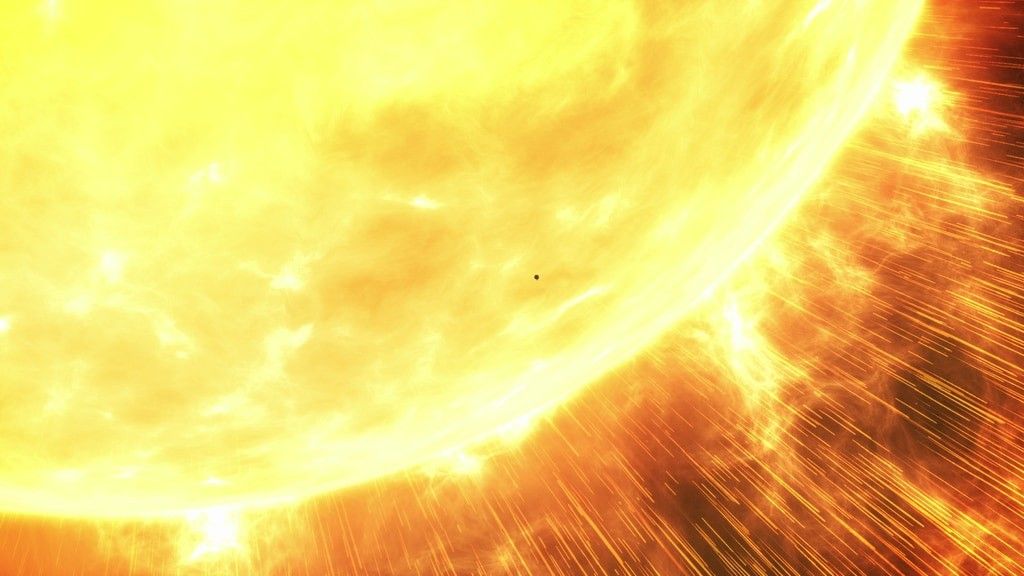 El viento solar es una corriente constante de partículas cargadas que emanan del Sol y afectan a todos los planetas del sistema solar.