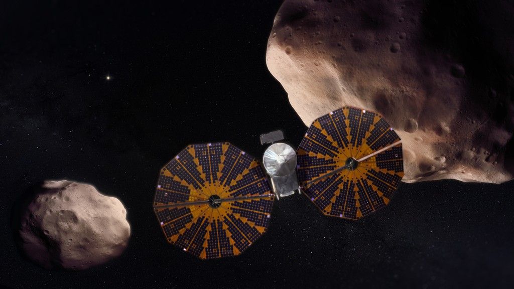 Lucy will explore the Jupiter Trojan asteroids &ndash; thought to be "fossils of planet formation."Universal Production Music: Canyon of DreamsComplete transcript available.Watch this video on the NASA Goddard YouTube channel.