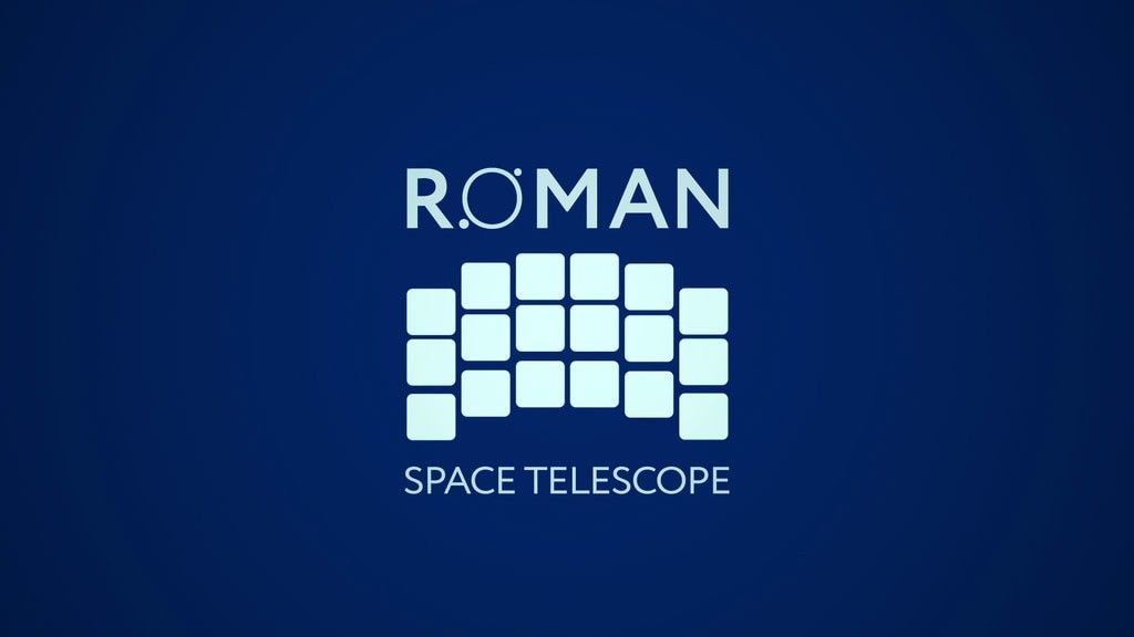 Animation of the unofficial Roman logo.Credit: NASA's Goddard Space Flight Center