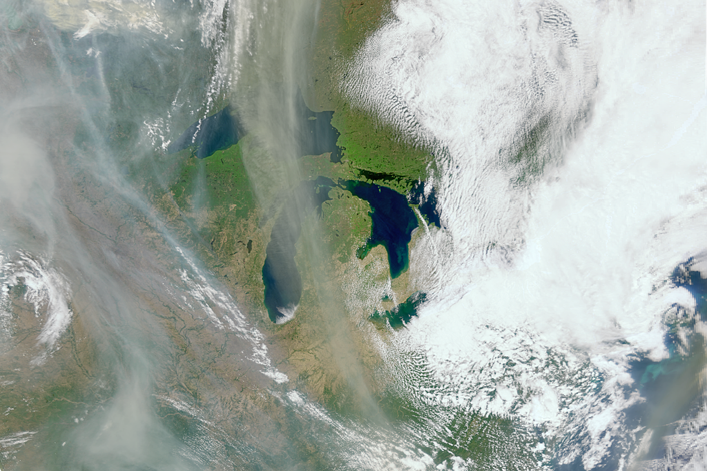 NASA’s PACE Mission Studies Smoke, Fires