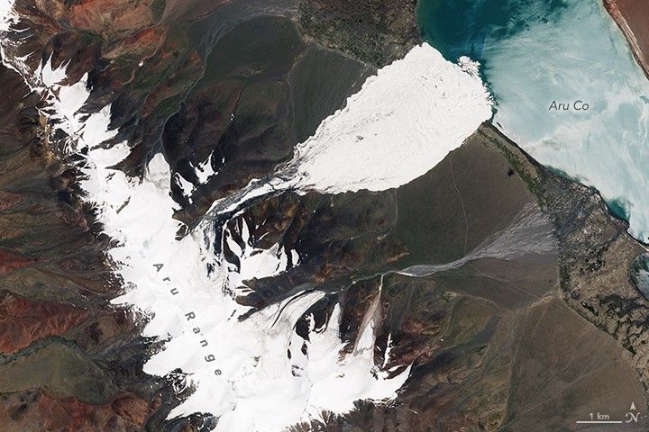 NASA Earth Observatory image by Joshua Stevens, using modified Copernicus Sentinel 2 data processed by the European Space Agency. Image collected on July 21, 2016.