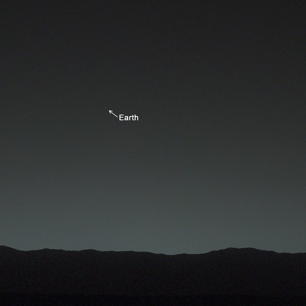 Earth from Mars