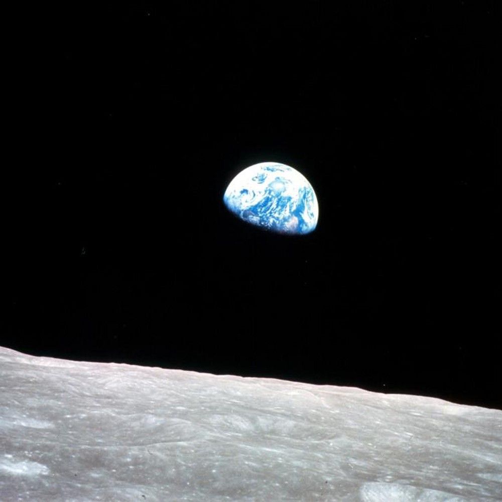The Moon has hardly any atmosphere and no global magnetic field to shield it from space radiation.