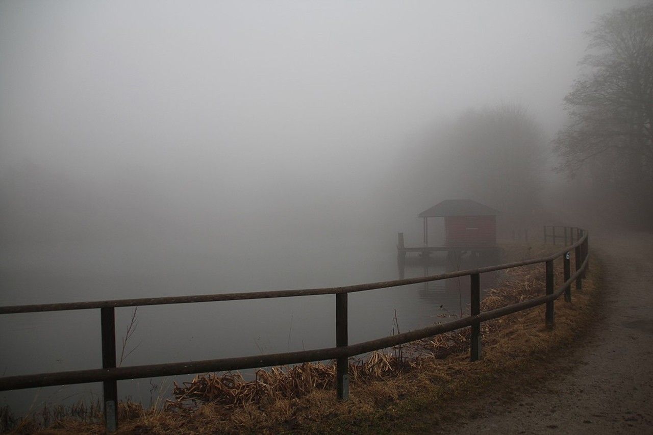 Drizzle over land