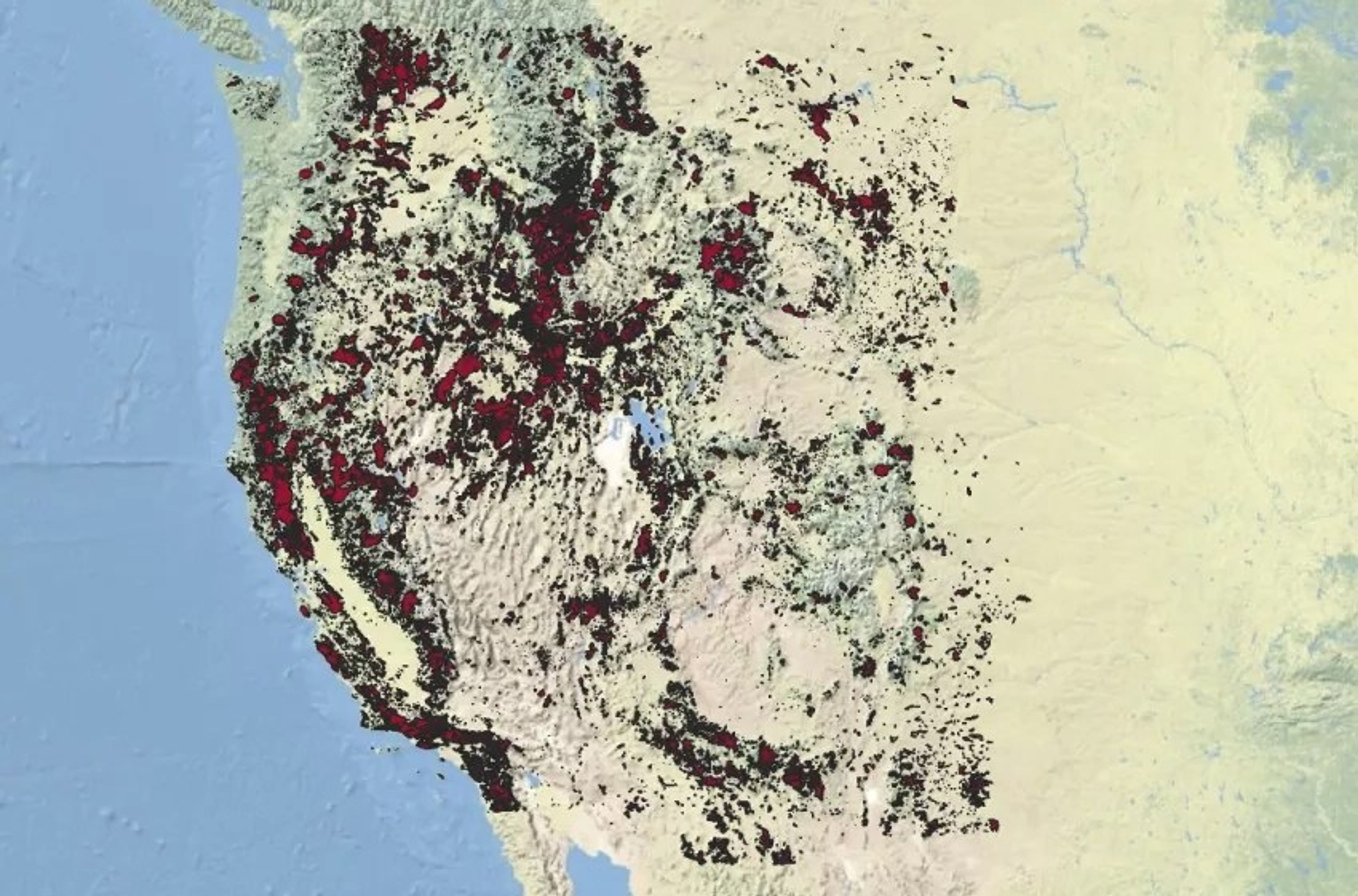 Homeless Fire Map Tracking the West's Growing Wildfires - NASA Science