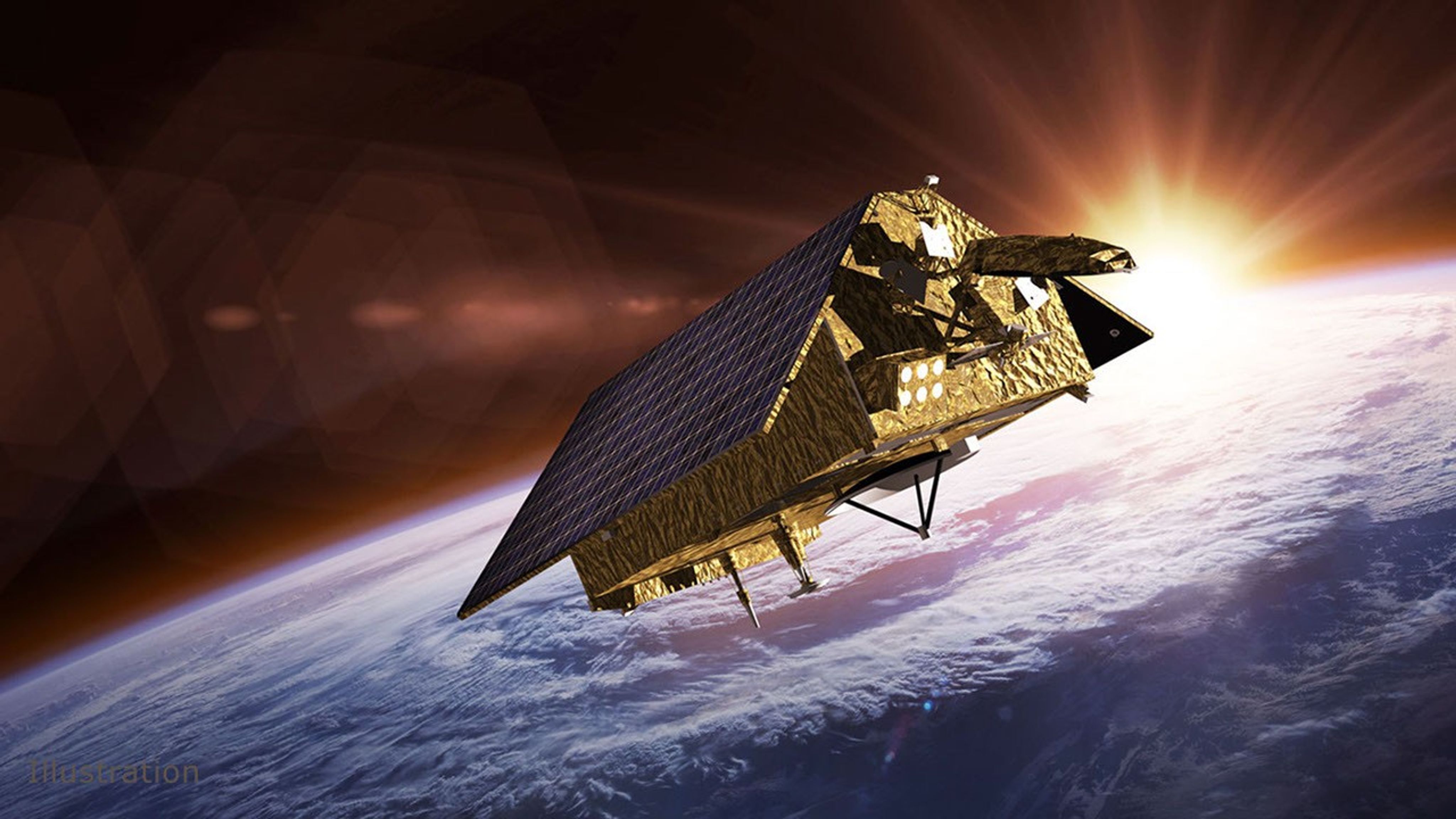 Artist's concept of Sentinel-6A/Jason-CS mission