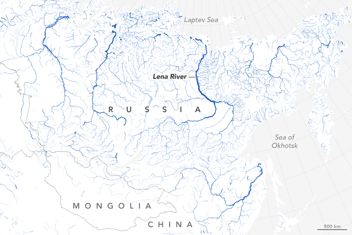 NASA Earth Observatory images by Joshua Stevens, using data from Allen, G. H., & Pavelsky, T. M. (2018).
