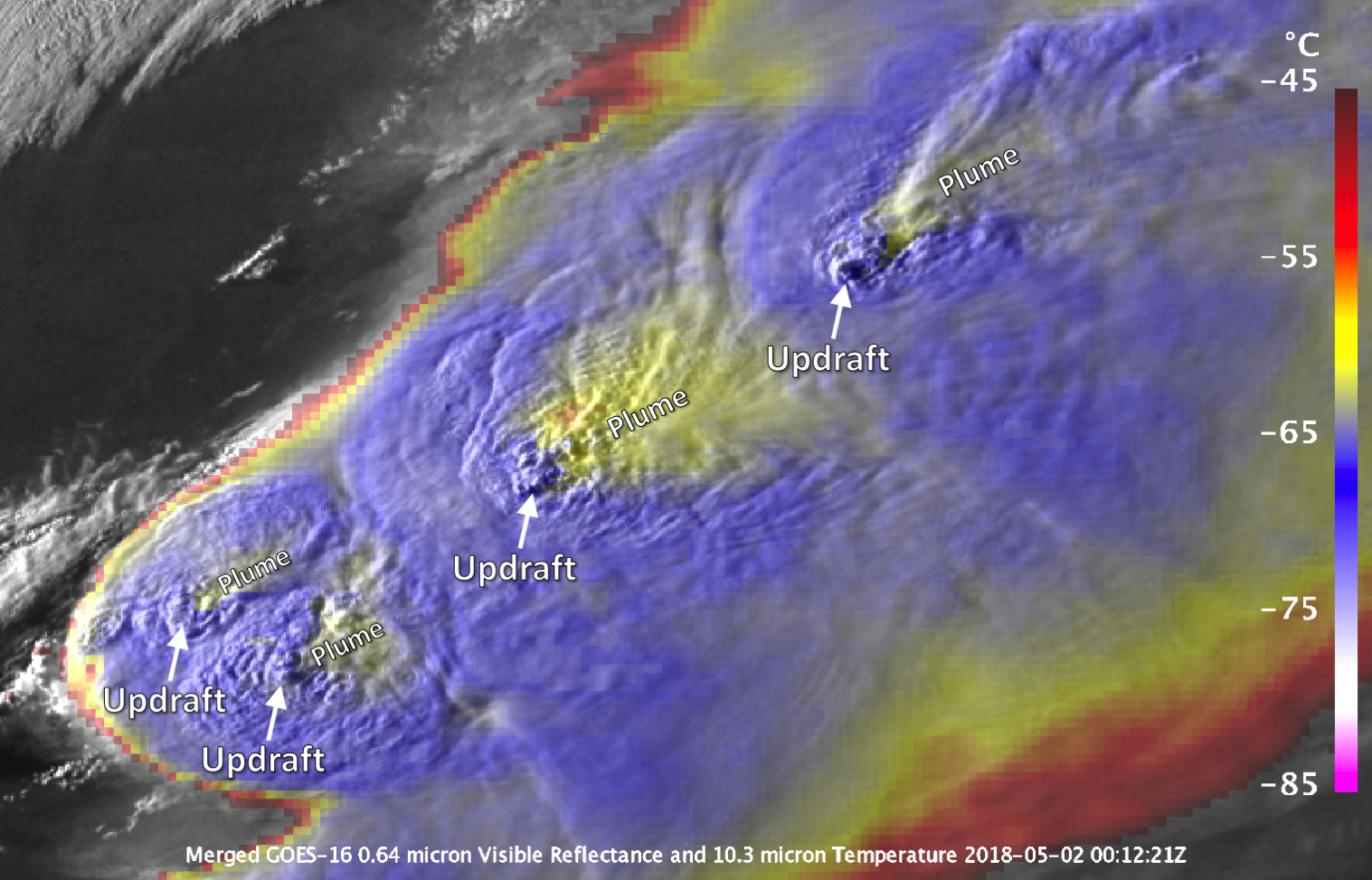 Kansas and Nebraska plumes
