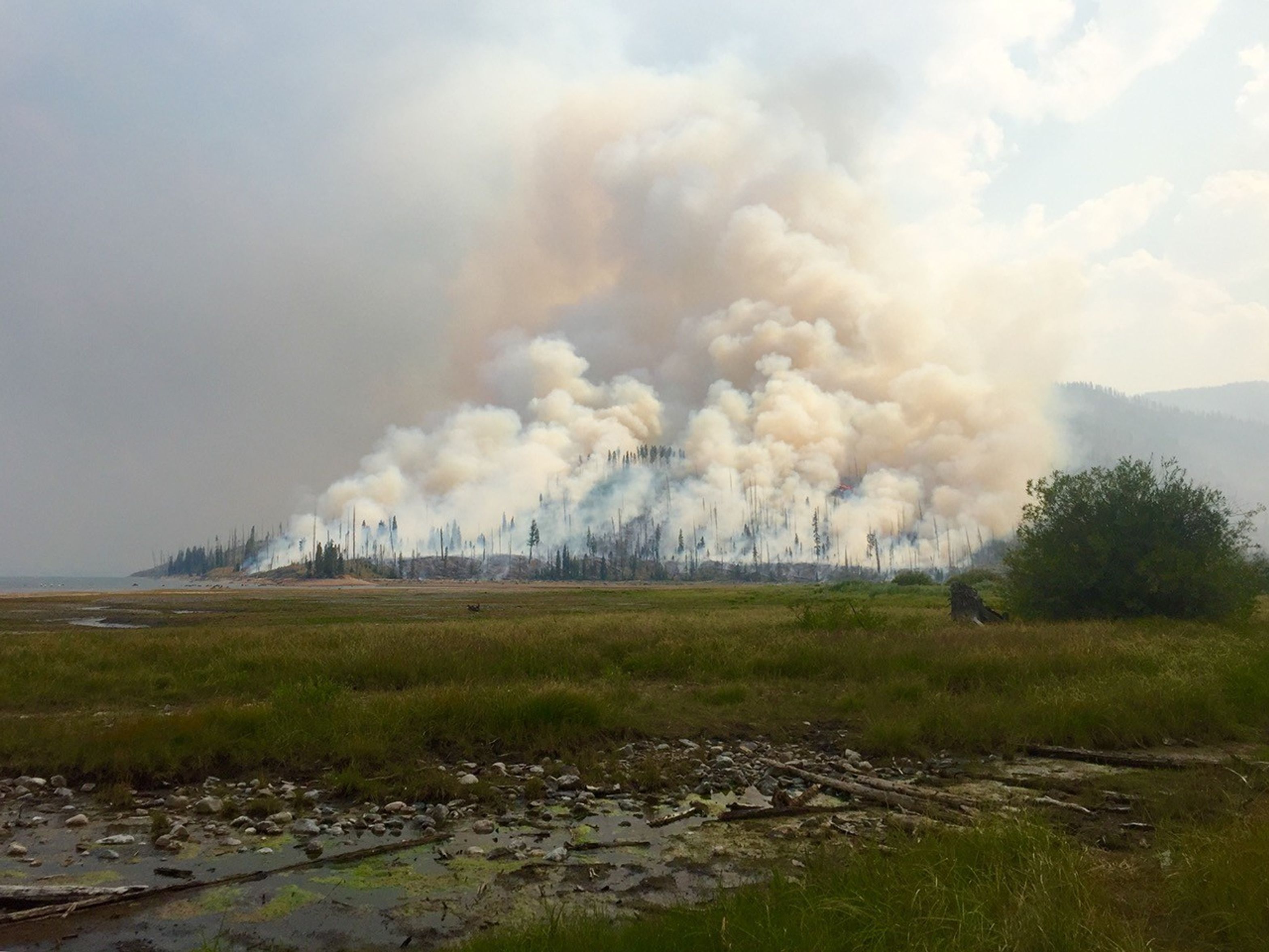 Berry Fire, Grand Teton National Park