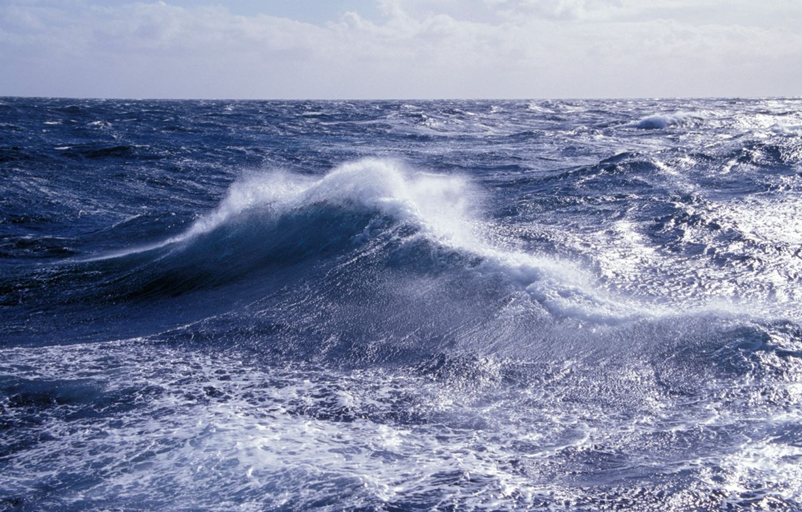 Rough seas