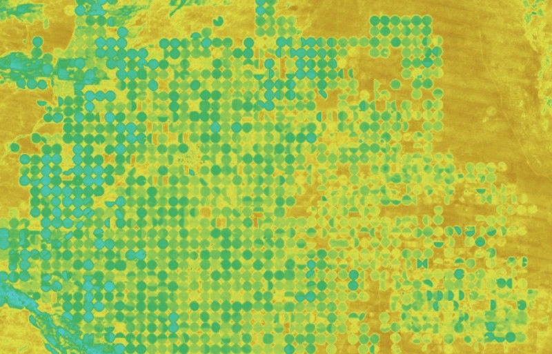 screenshot of the OpenET program