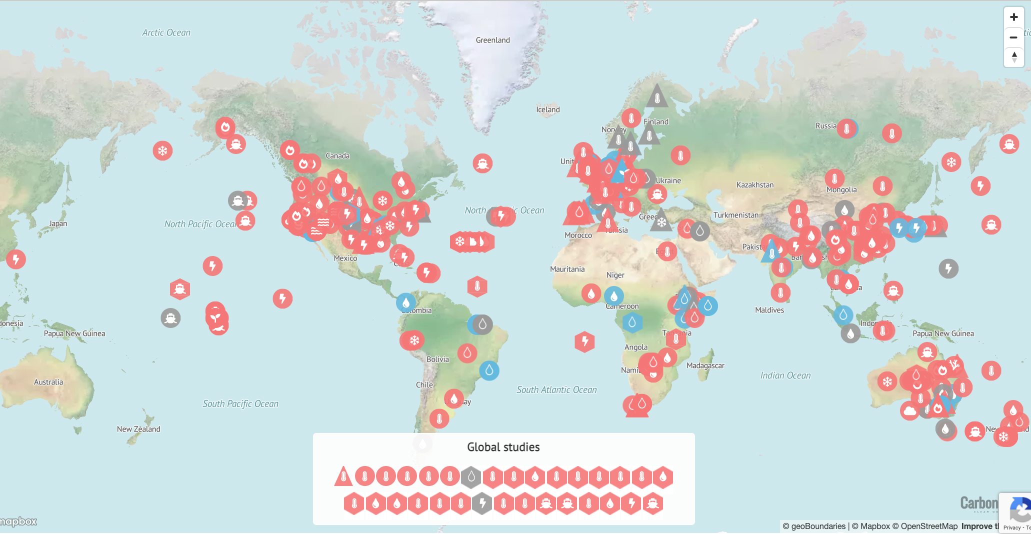 Mapped: How climate change affects extreme weather around the world