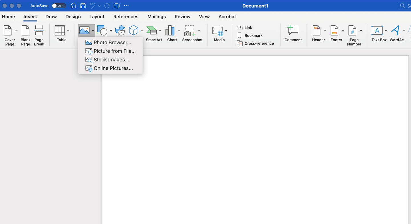 image insert graphic
