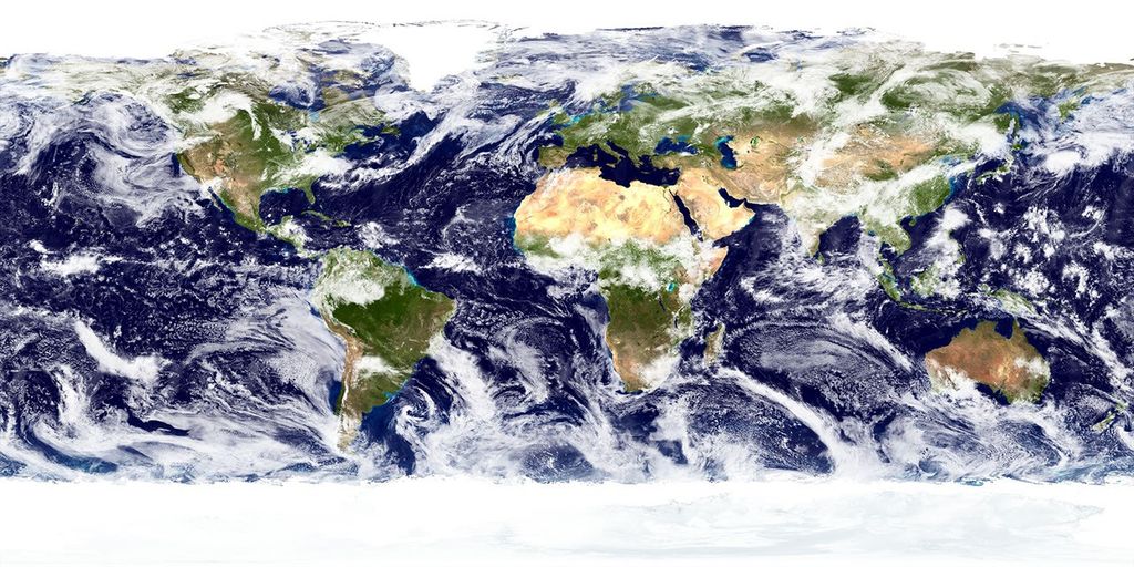 The Blue Marble (2002): True-color global imagery at 1km resolution ...