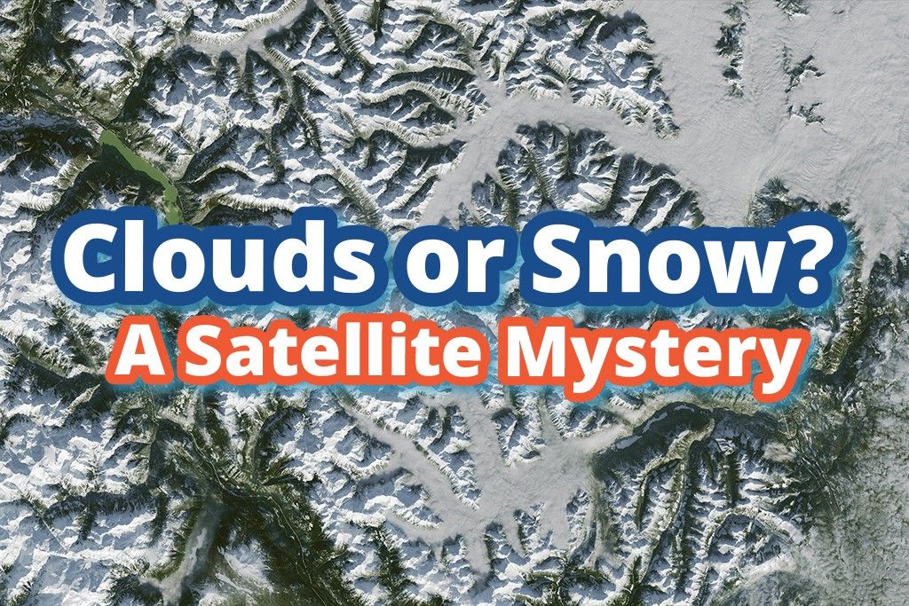 Clouds or Snow? A Satellite Mystery