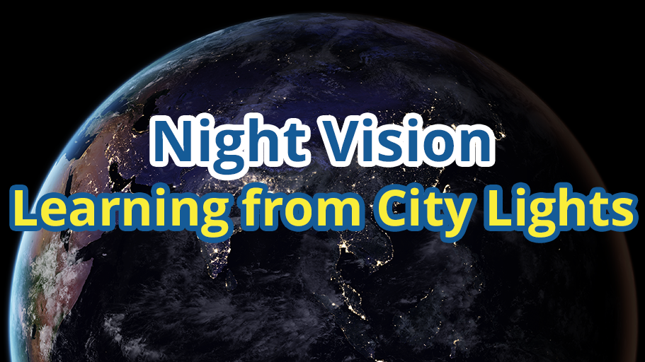 Night Vision: Learning from City Lights