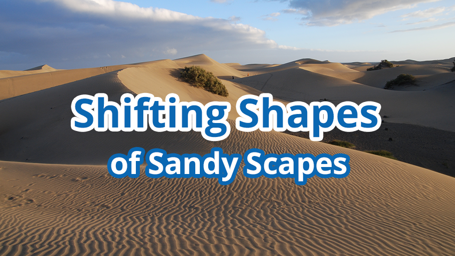 Shifting Shapes of Sandy Scapes