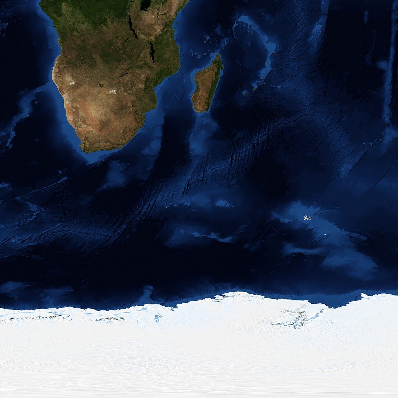 Blue Marble: Next Generation w/ Topography and Bathymetry, June