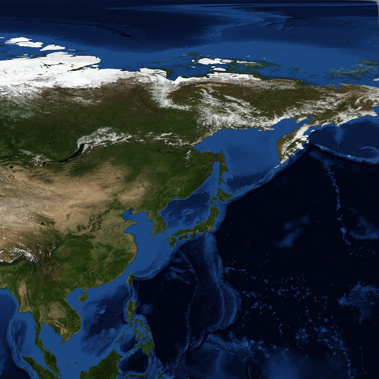 Blue Marble: Next Generation w/ Topography and Bathymetry, June