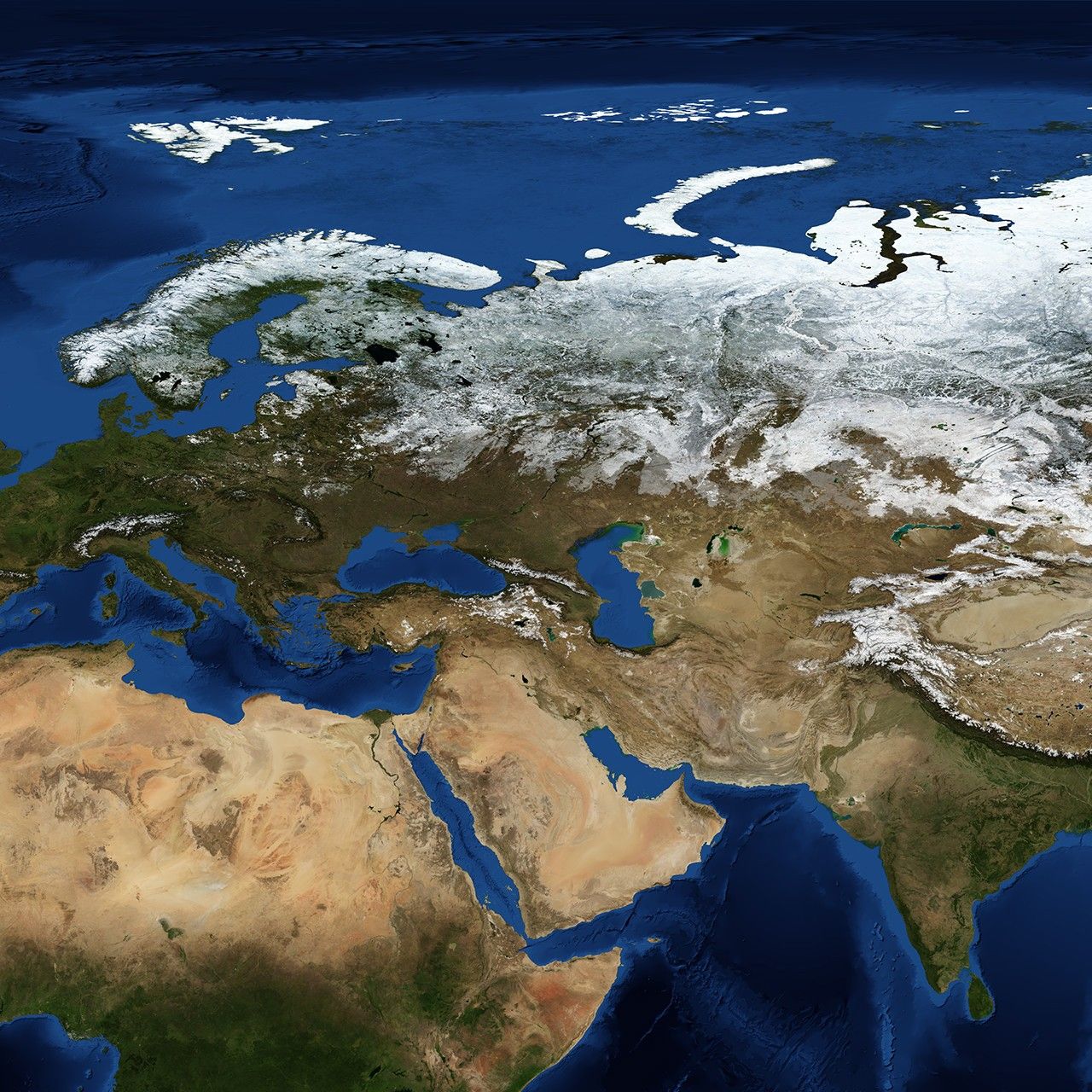 Blue Marble: Next Generation w/ Topography and Bathymetry, November