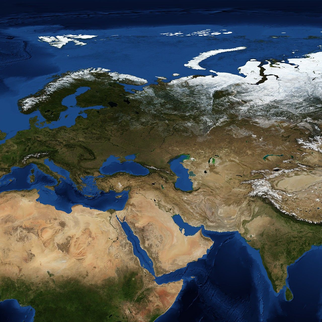 Blue Marble: Next Generation w/ Topography and Bathymetry, October