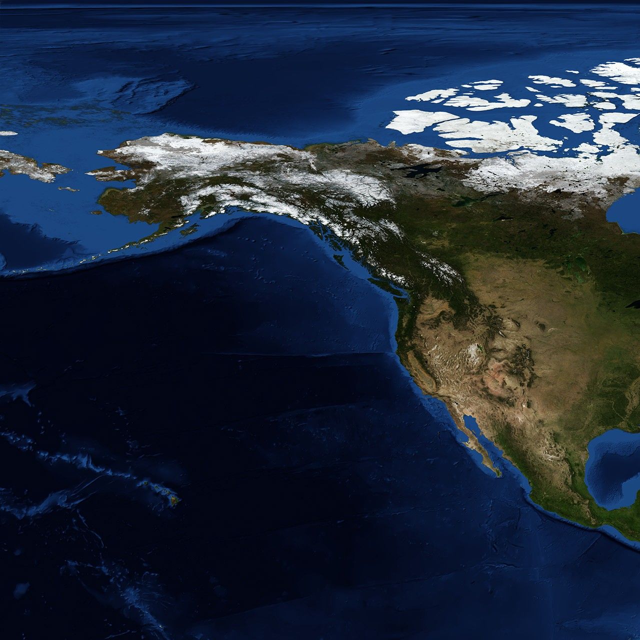 Blue Marble: Next Generation w/ Topography and Bathymetry, September