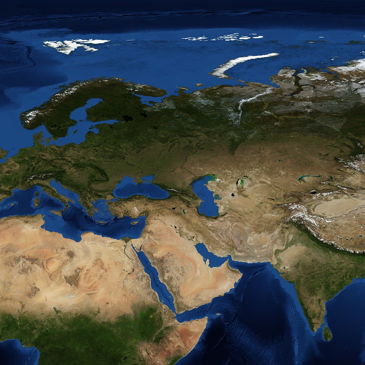 Blue Marble: Next Generation w/ Topography and Bathymetry, September