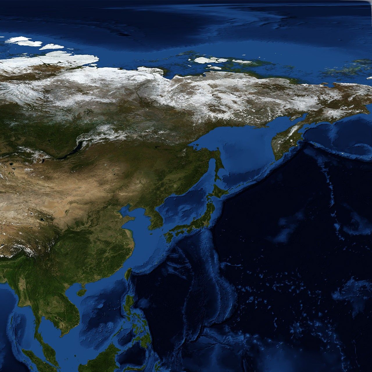 Blue Marble: Next Generation w/ Topography and Bathymetry, September