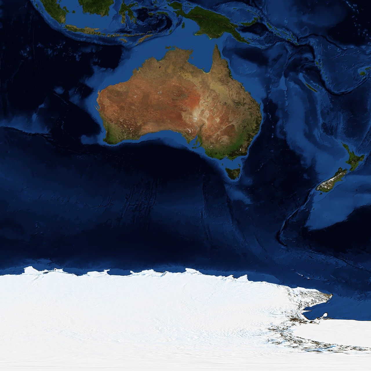 Blue Marble: Next Generation w/ Topography and Bathymetry, September